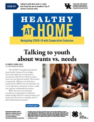 Front cover of Healthy at Home Issue 11 - click for full PDF