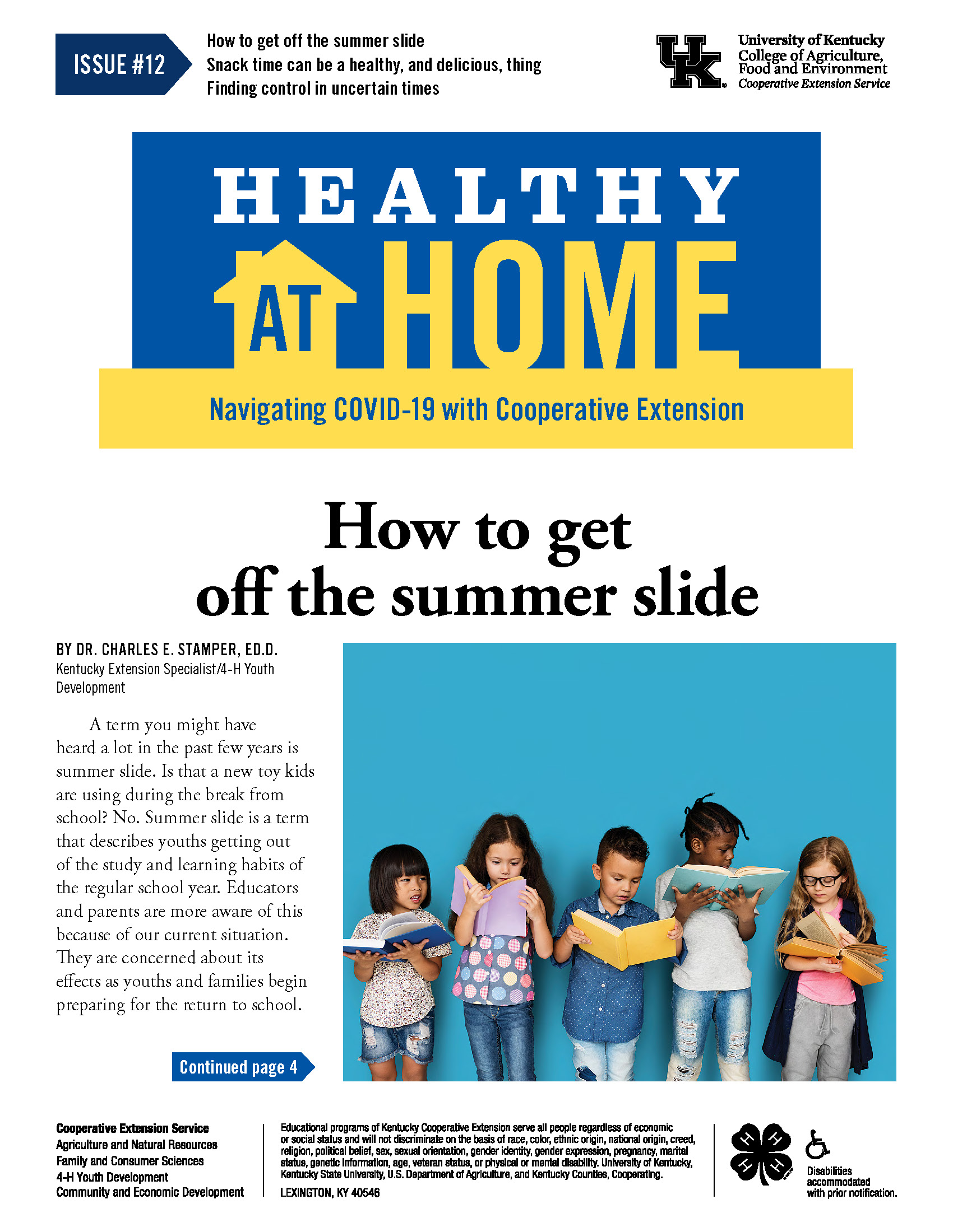 Healthy At Home Issue 12 Cover